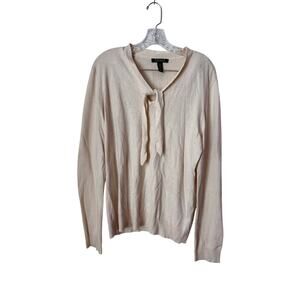 Lauren Ralph Lauren Silk and Cashmere Sweater Top Size XL